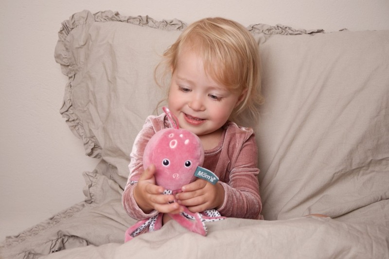 Miękka Ośmiornica Zabawka Sensoryczna Różowa - Mom's Care