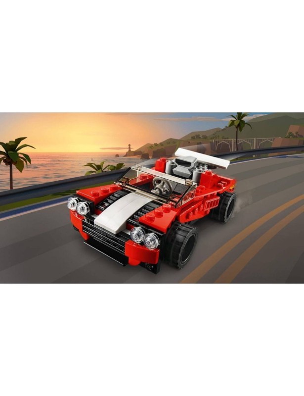 Klocki LEGO Creator 3 w 1 Samochód sportowy 31100