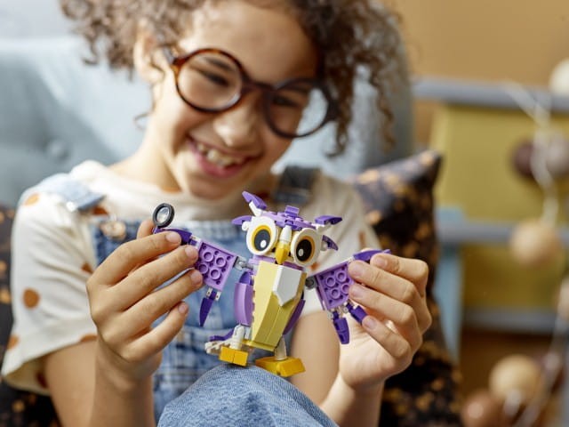 Lego Creator 3 w 1 Fantastyczne leśne stworzenia 31125