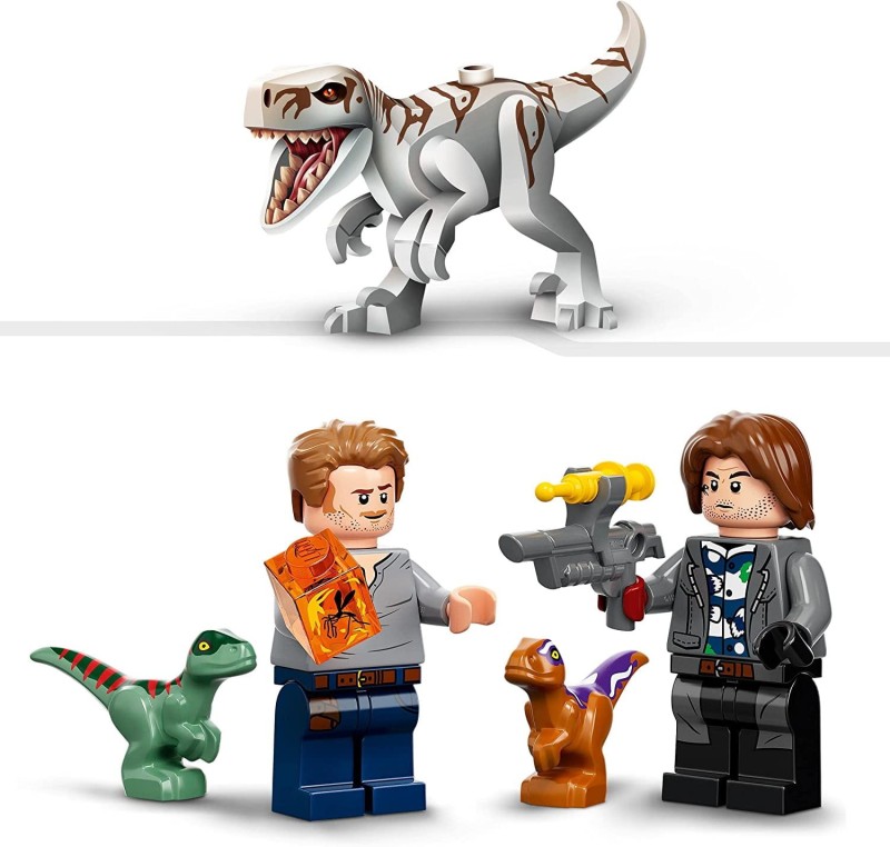 Klocki LEGO Jurassic World Atrociraptor: pościg na motocyklu 76945