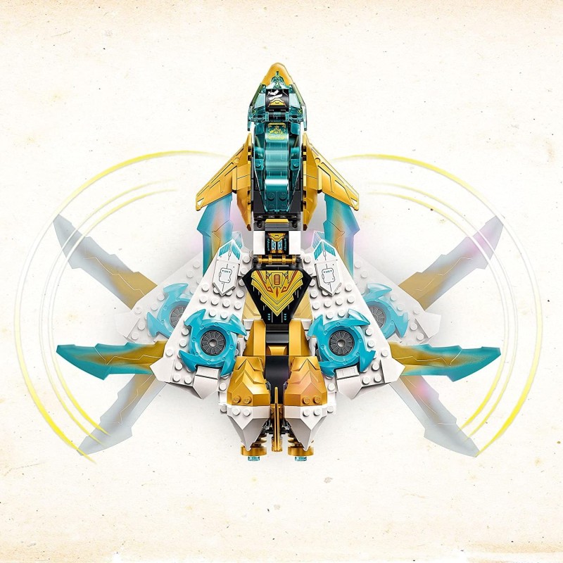 LEGO Ninjago Złoty smoczy odrzutowiec Zane’a 71770