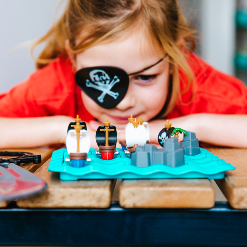 Gra Planszowa Piraci w Morzu Ognia - Smart Games