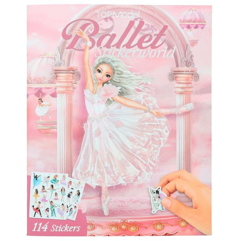 Świat Naklejek Album Stickerworld Ballet - TopModel