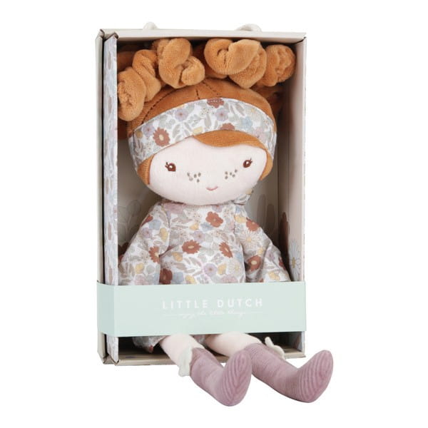 Lalka z Rudymi Włosami w Prezentowym Pudełku Ava 35 cm - Little Dutch