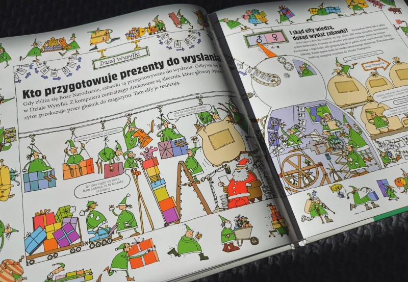 Jak pracuje Święty Mikołaj - Alan Snow Wydawnictwo Tekturka