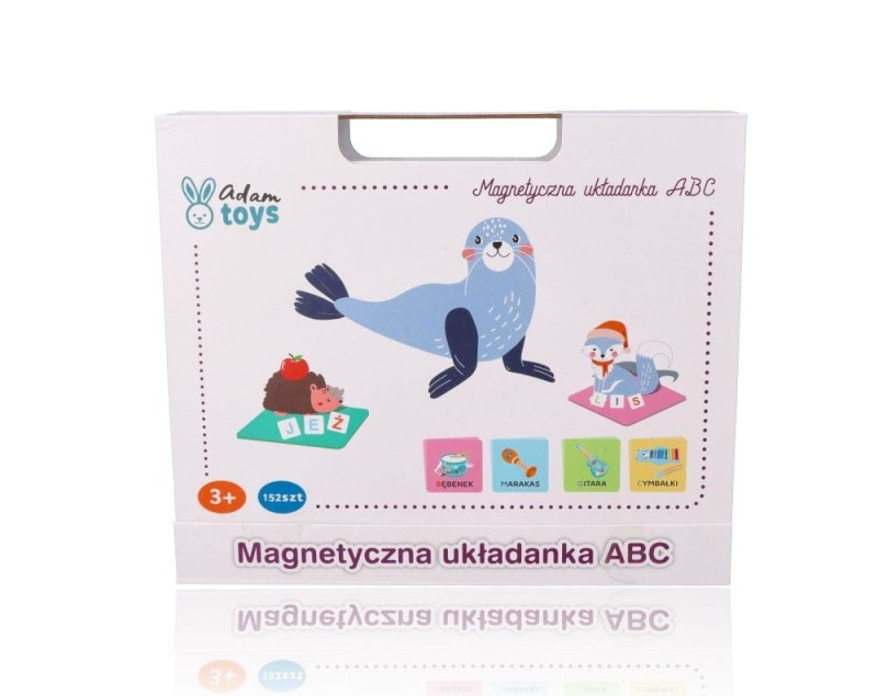 Układanka Magnetyczna Polski Alfabet - Adam Toys