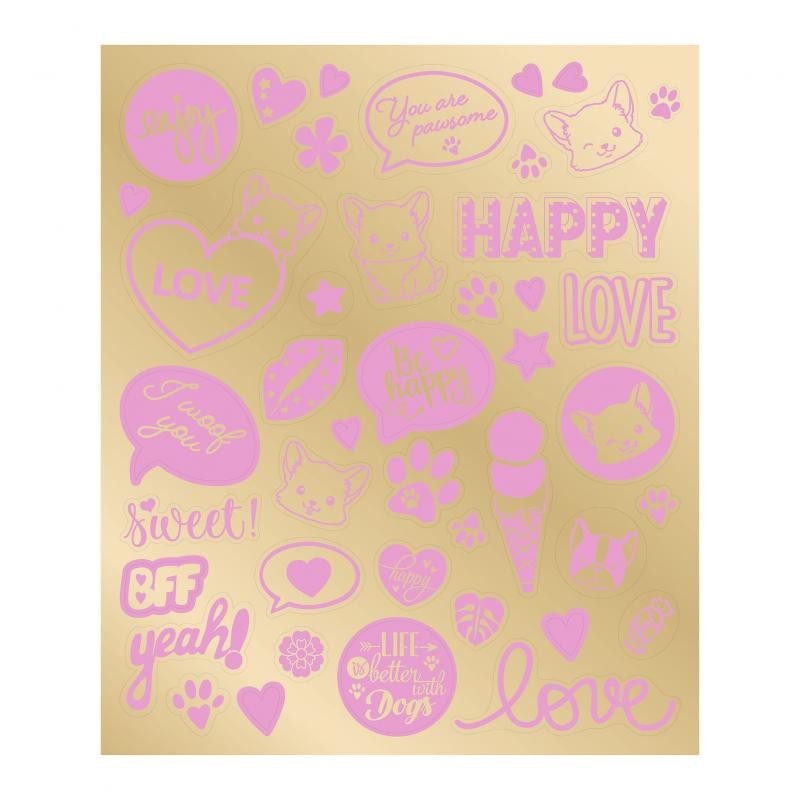 Kolorowanka z Naklejkami Piesek Corgi - TOPModel