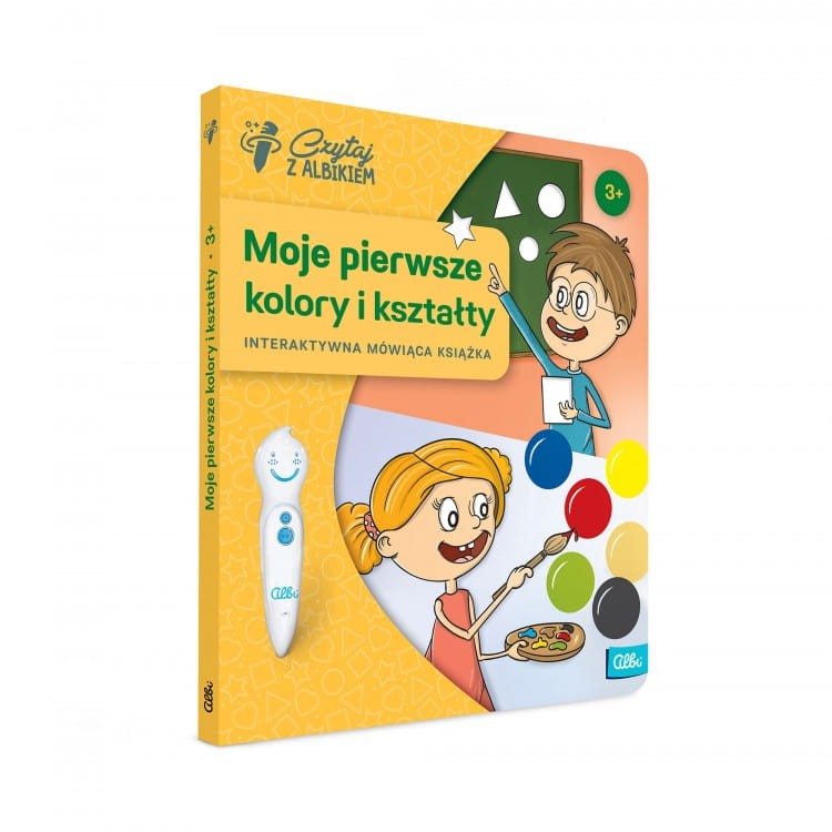 Książka Moje pierwsze kolory i kształty - Czytaj z Albikiem