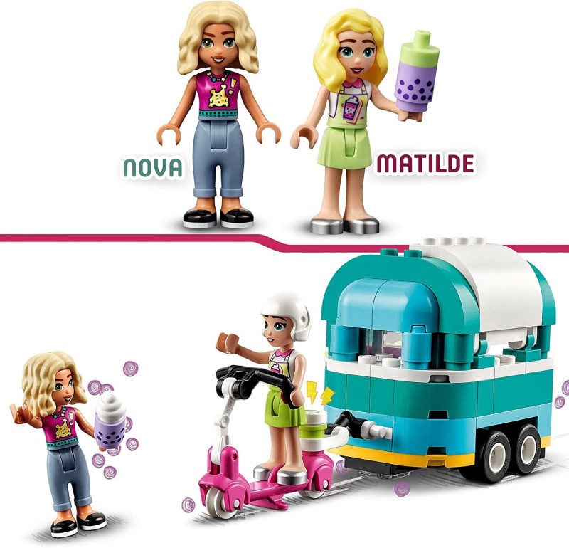 Klocki Lego Friends Mobilny Sklep z Bubble Tea 41733
