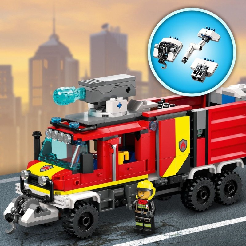 Terenowy Pojazd Straży Pożarnej Lego 60374