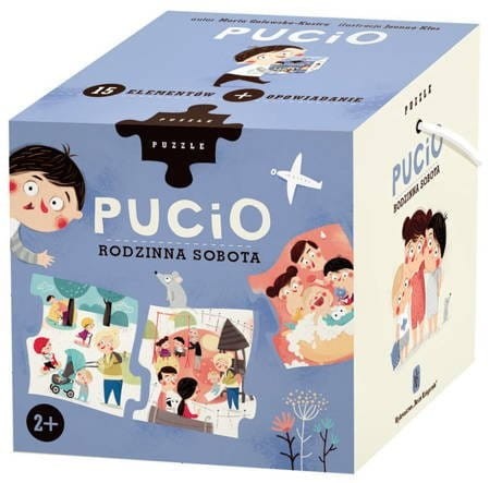 Puzzle Pucio. Rodzinna sobota -  Nasza Księgarnia