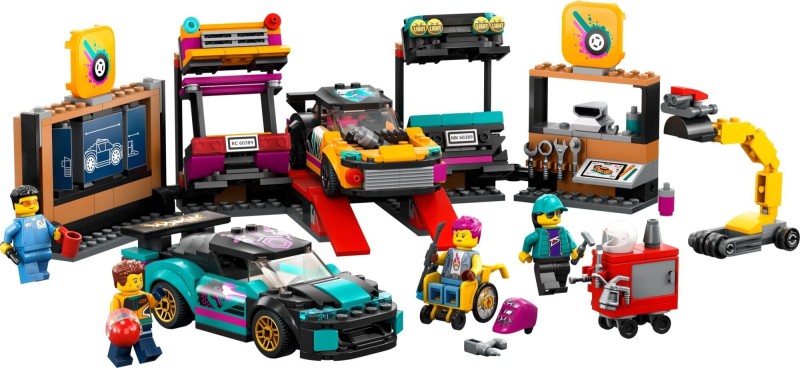 Lego Warsztat tuningowania samochodów 60389