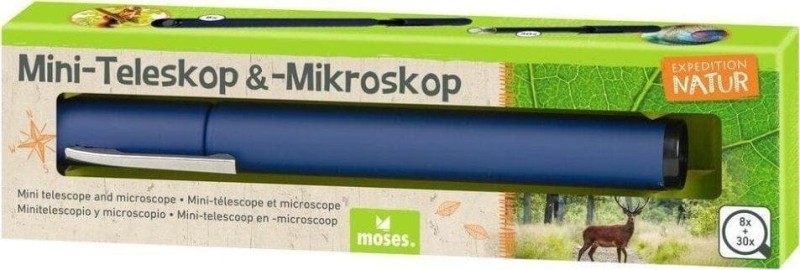 Teleskop i Mikroskop Expedition Natur - moses