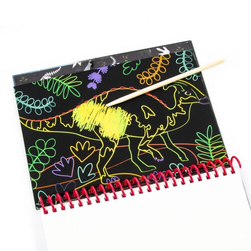 Notes Kreatywny z Wydrapywankami Dinozaur