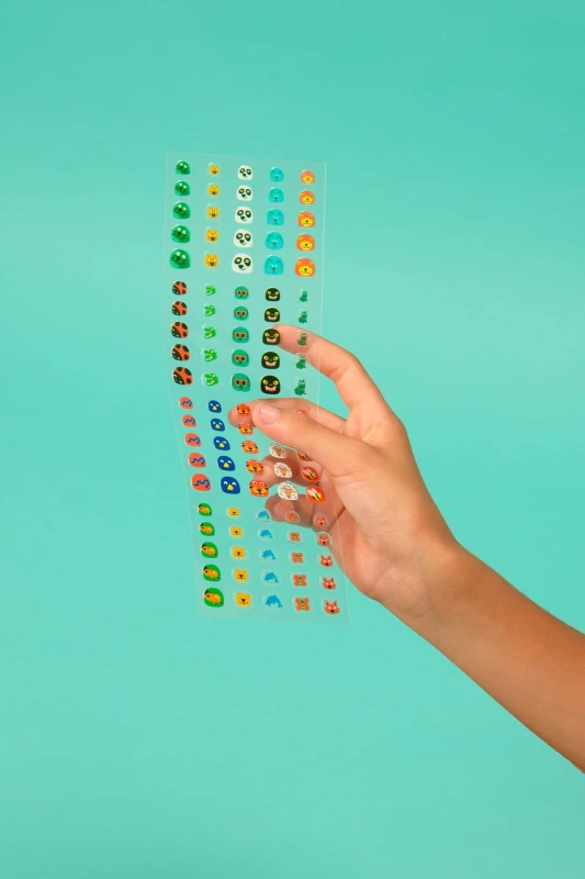 Naklejki na Paznokcie dla dzieci Zwierzaki - omy