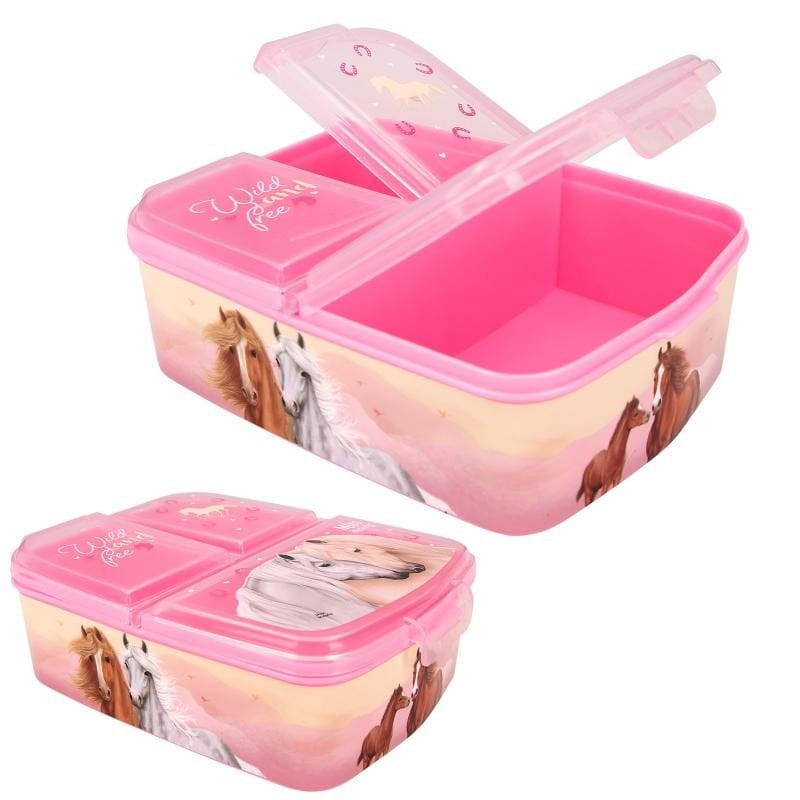 Lunchbox śniadaniówka z Przegródkami Konie Sundown - Miss Melody