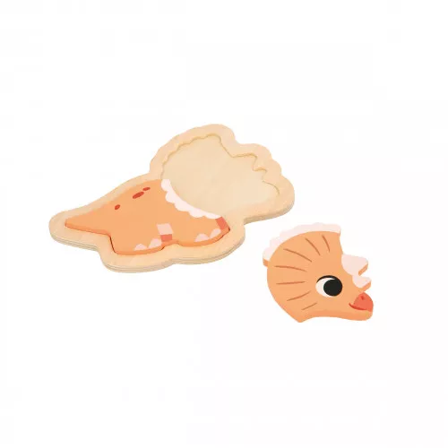 Puzzle Progresywne Dinozaury 4 szt. - Janod