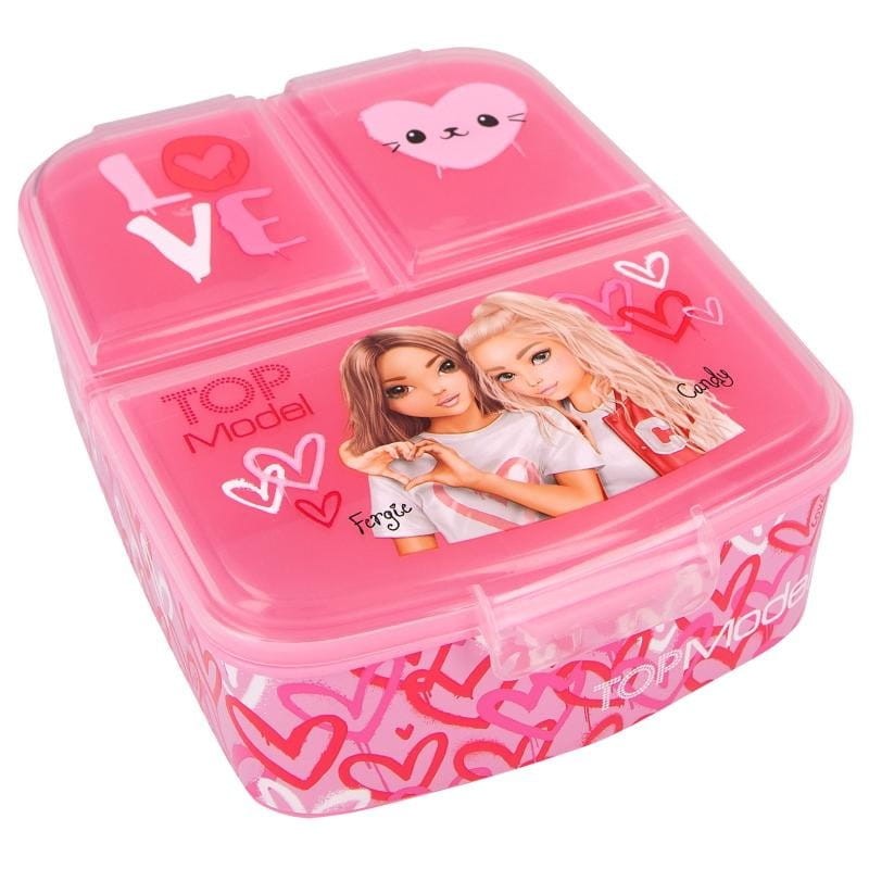 Lunchbox śniadaniówka z Przegródkami ONE LOVE - TOPModel