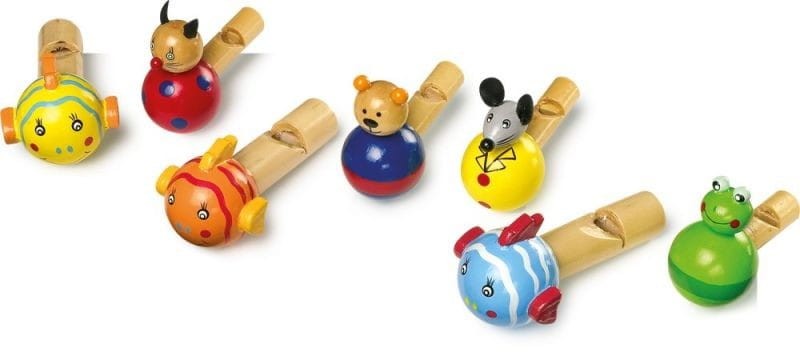 Drewniany Gwizdek Zwierzaki - SFD