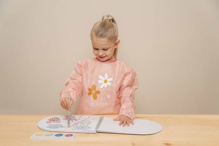 Kolorowana z Farbami plakatowymi Painting Book - Little Dutch