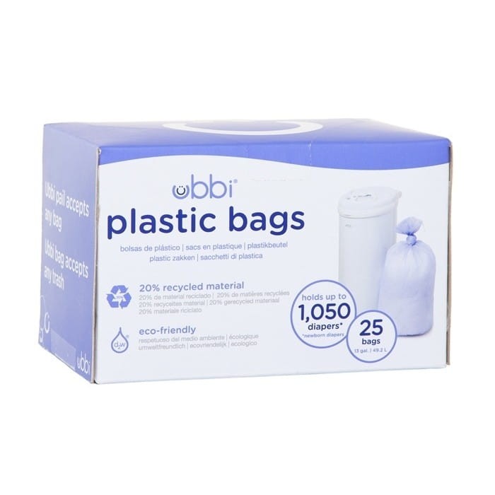 Worki na Śmieci z recyklingu 50l - 25 szt. Ubbi