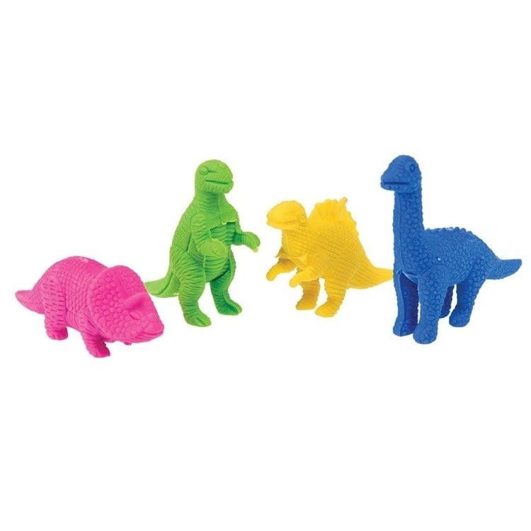 Gumki do mazania Dinozaury 4 szt. - Rex london
