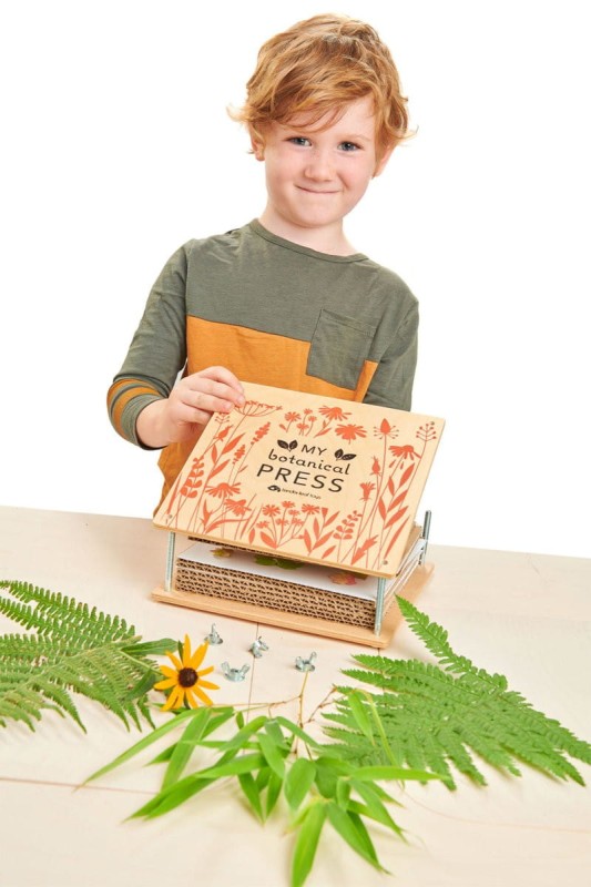 Prasa Botaniczna Drewniana - Tender Leaf Toys