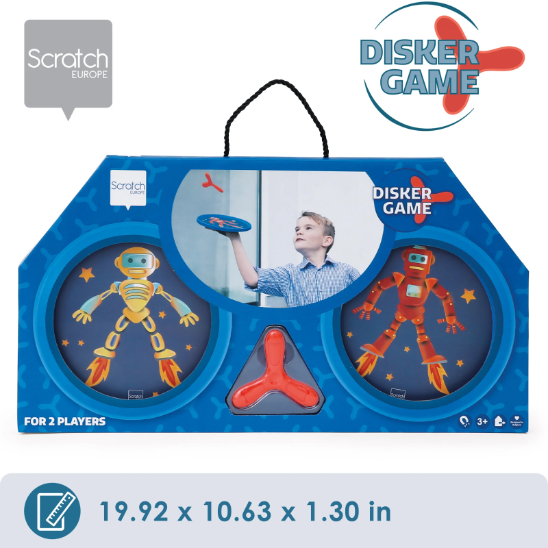 Magnetyczne Paletki z Dyskiem Roboty - Scratch Europe