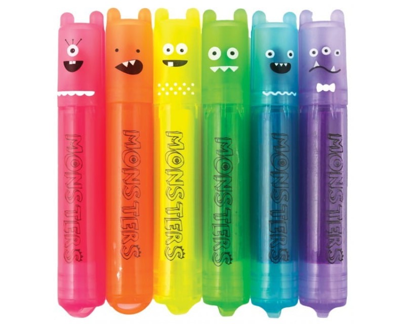 Ooly -pachnące mini flamastry neonowe 6 szt.