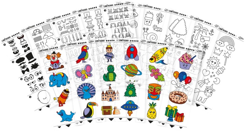 Podświetlana Tablica do Rysowania Lumi Board - Maped