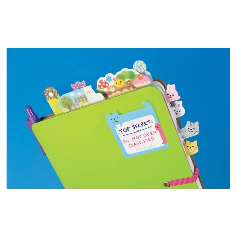 Karteczki samoprzylepne notesiki Pączki - Ooly