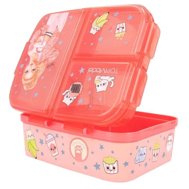 Lunchbox śniadaniówka z 4 Przegródkami CUTIE STAR - TOPModel