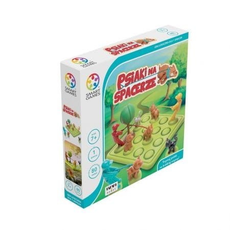 Gra Planszowa 7+ Psiaki na Spacerze - Smart Games