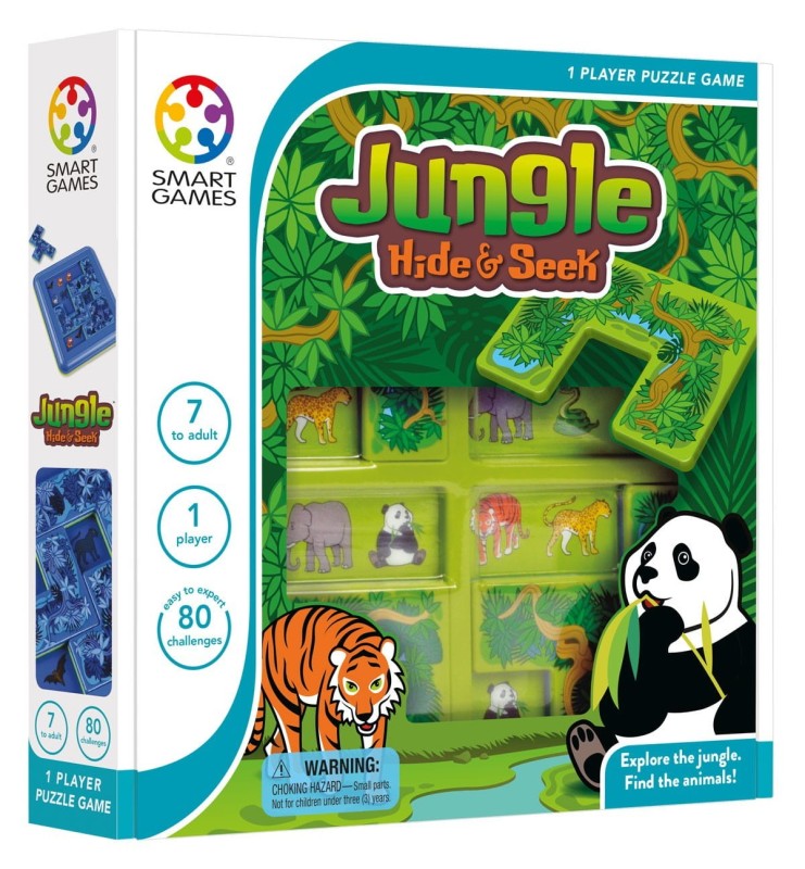 Gra Planszowa 7+ JUNGLE HIDE & SEEK - Smart Games