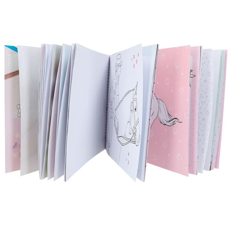 Kolorowanka z Naklejkami Konie Horses - Miss Melody