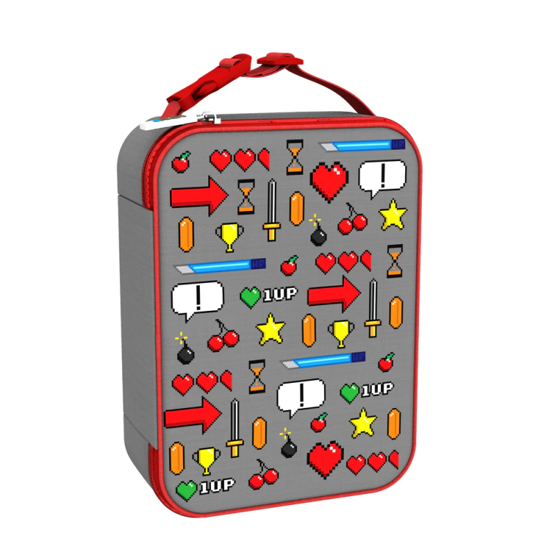 Ion8 Lunch Bag Torba Termoizolacyjna Śniadaniówka Gra Komputerowa