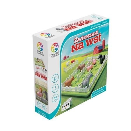 Gra logiczna 5+ Zwierzaki na Wsi - Smart Games