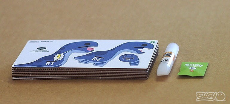 Eugy Dinozaur Bronto Układanka 3D Puzzle