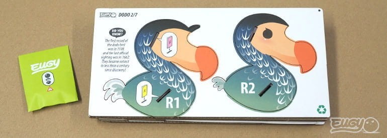 Eugy Ptak Dodo Układanka 3D Puzzle