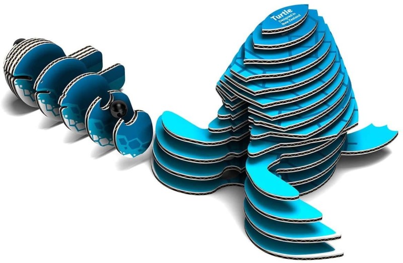 Żółwik Eugy Układanka 3D Puzzle