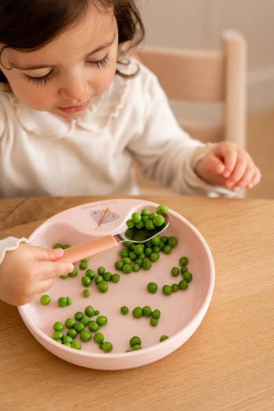 Talerzyk z wysokim Brzegiem Mio Mepal błękitny - Little Dutch