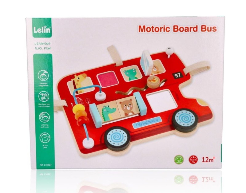 Tablica Motoryczna Czerwony Aubus - Lelin