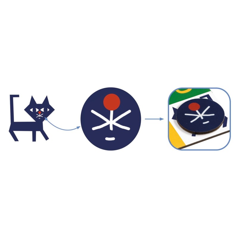 Djeco gra dla dzieci loto PICO PICO