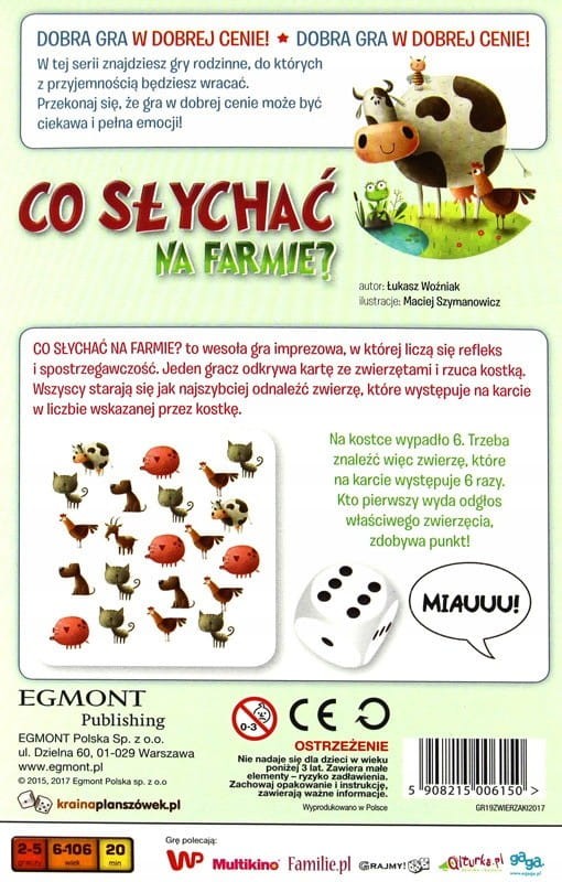 Co słychać na farmie Gra EGMONT