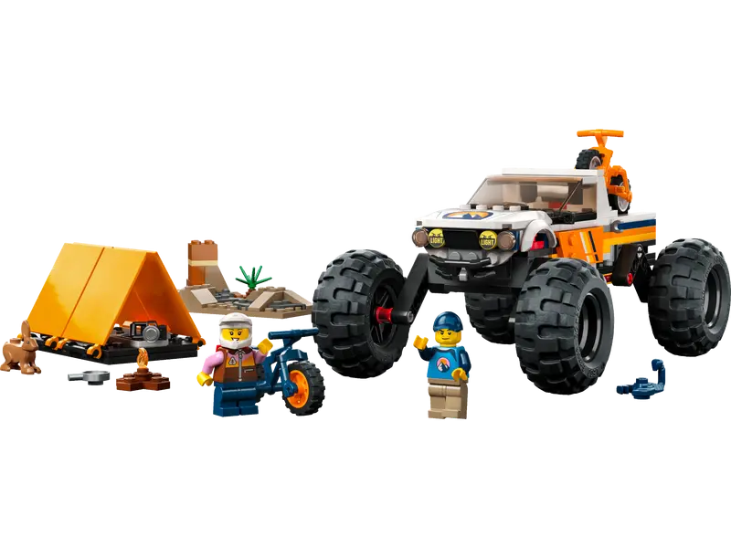Lego 60387 Przygody samochodem terenowym z napędem 4x4