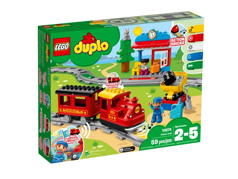 Pociąg parowy 10874 DUPLO - LEGO