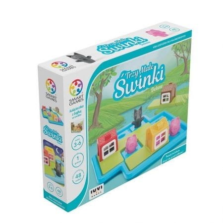 Gra Planszowa 3+ Trzy Świnki - SmartGames
