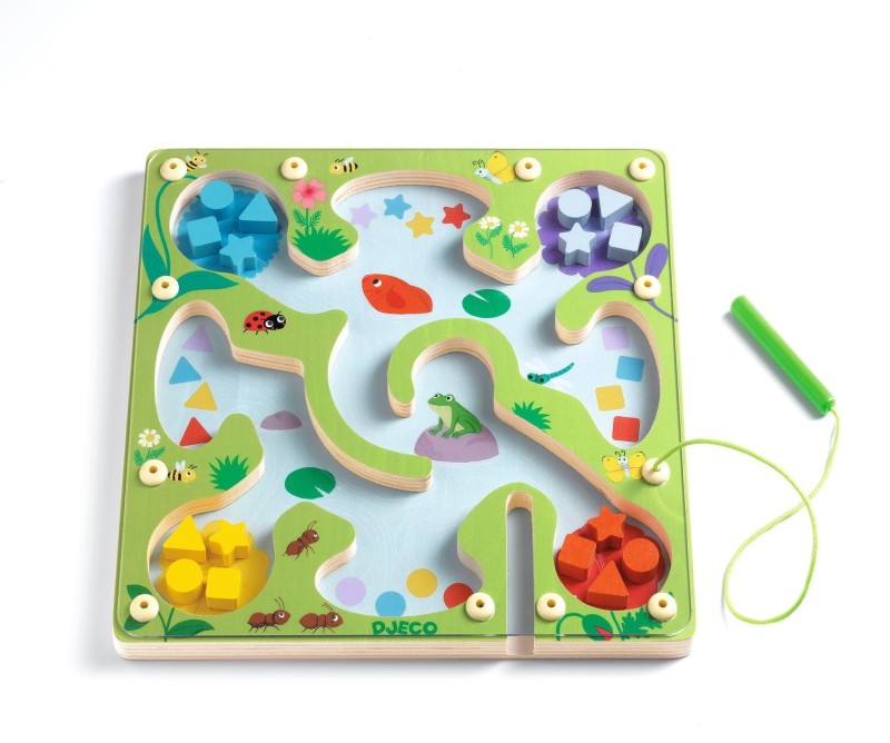 Gra Labirynt magnetyczny W Stawie FrogyMaze - Djeco