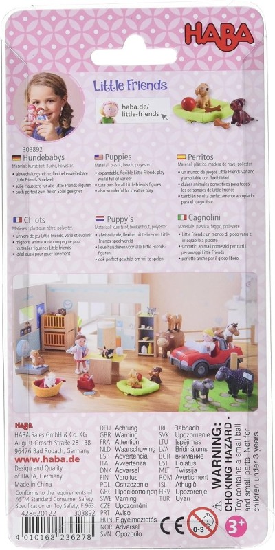 Pieski 2 Figurki Puppy's Haba