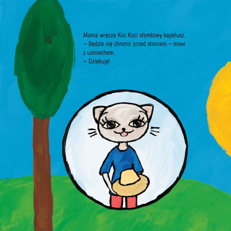 Kicia Kocia na plenerze - Książeczka dla dzieci